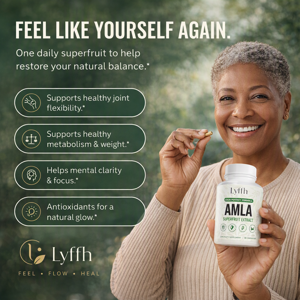 Amla benefits: joint flexibility, healthy metabolism, mental clarity and antioxidants