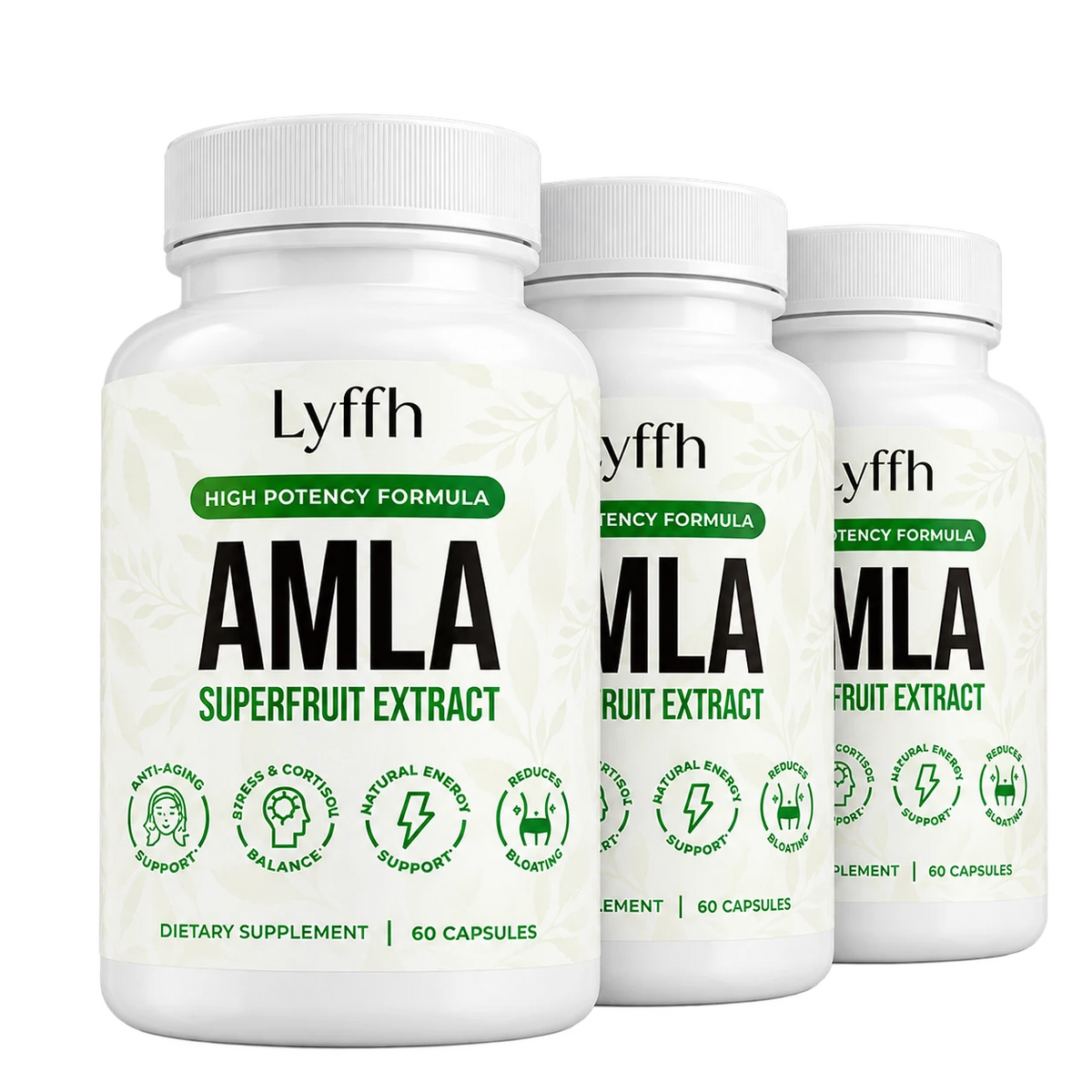 Lyffh Amla capsule bottles
