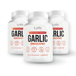 Odorless Garlic Extract Capsules, Buy 2 Get 1 Free pack
