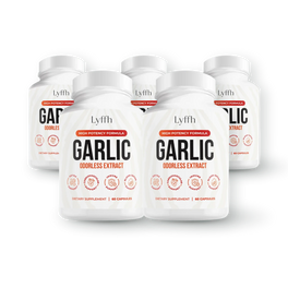 Odorless Garlic Extract Capsules, Buy 3 Get 2 Free pack