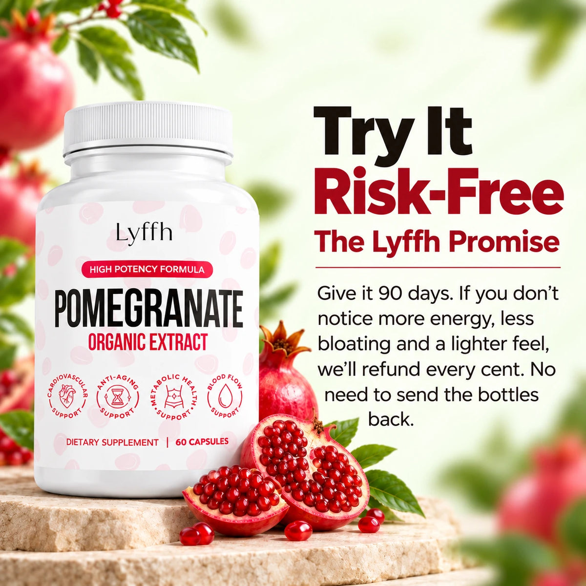 Lyffh Pomegranate 90-day promise