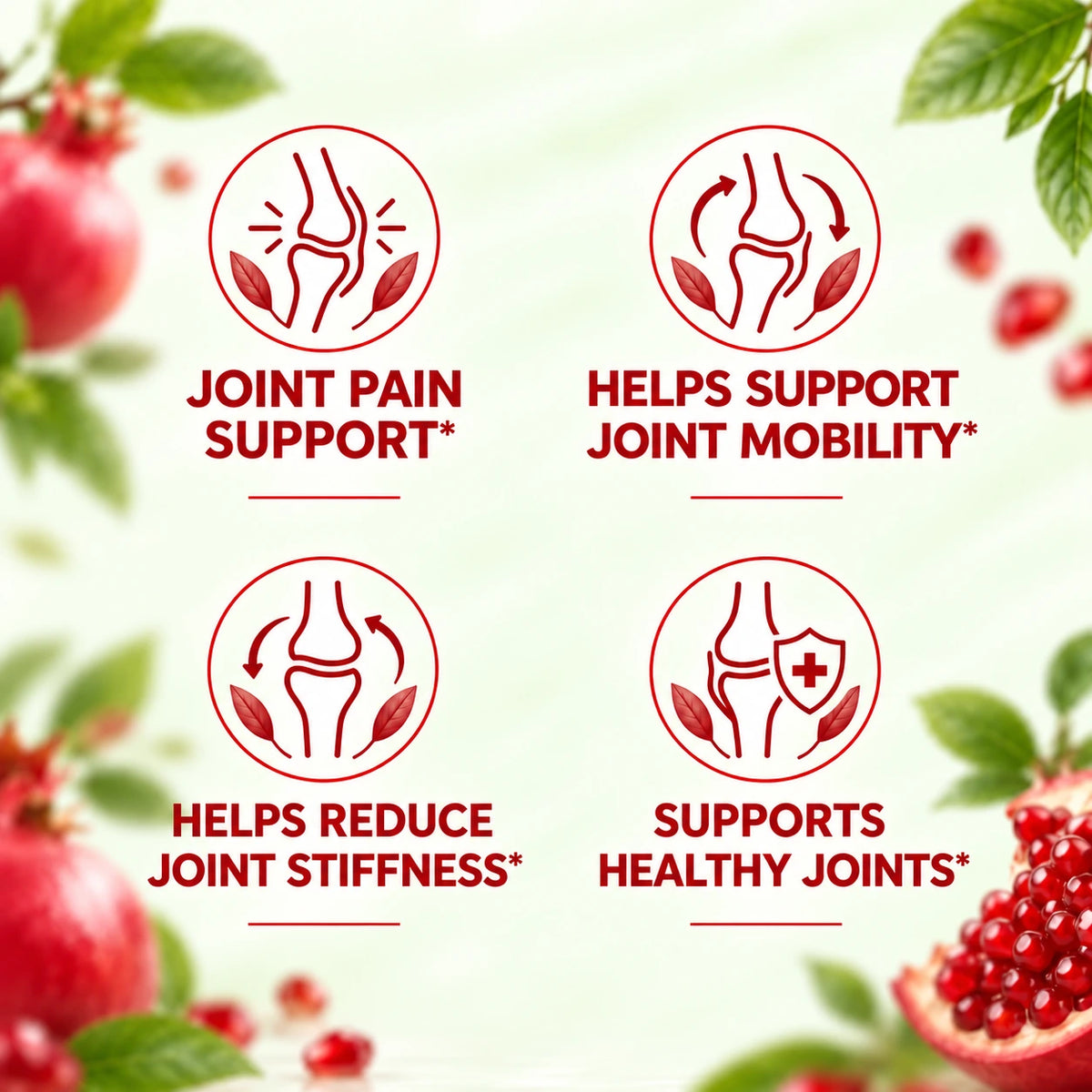 Joint wellness support callouts