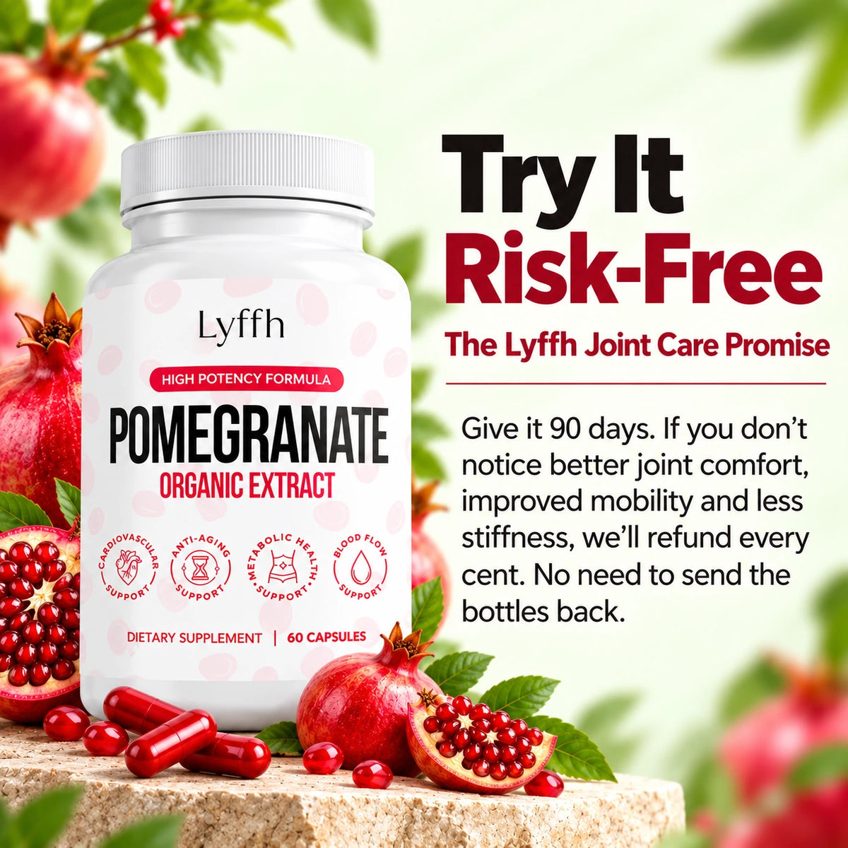 Lyffh Pomegranate 90-day promise