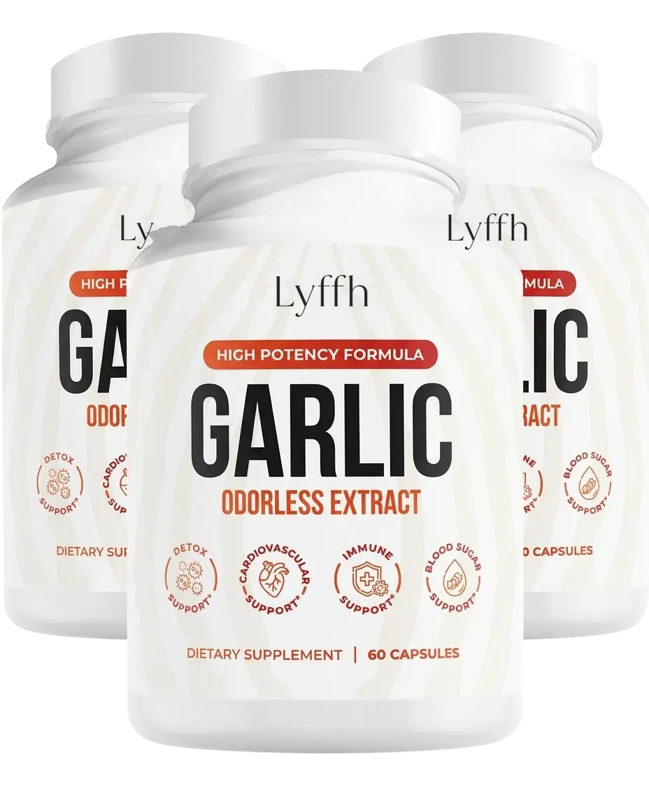 Odorless Garlic Extract Capsules bottle