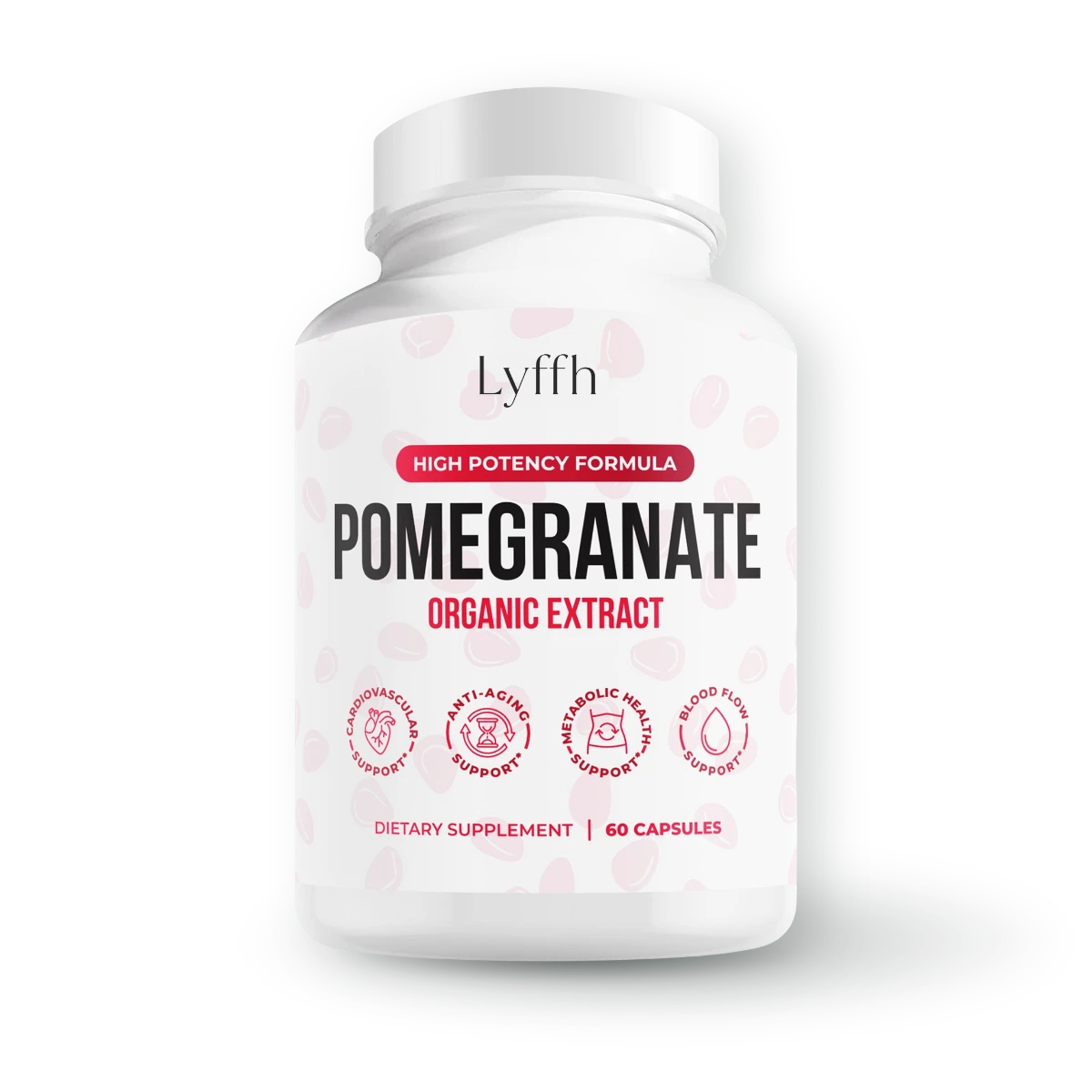 Organic Pomegranate Extract Capsules, Buy 1 pack
